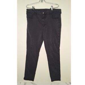 American Eagle Hi-Rise Jegging Super Stretch Pants Dark Gray Womens 20 Regular